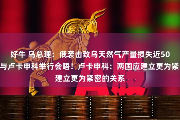 好牛 乌总理：俄袭击致乌天然气产量损失近50%！普京与卢卡申科举行会晤！卢卡申科：两国应建立更为紧密的关系
